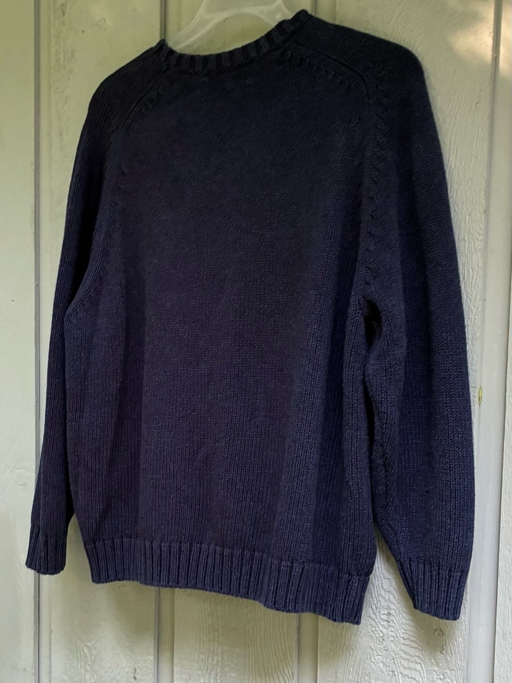 Vintage 90s Lands’ End American Flag Sweater 2X Americana USA - Picture 10 of 10